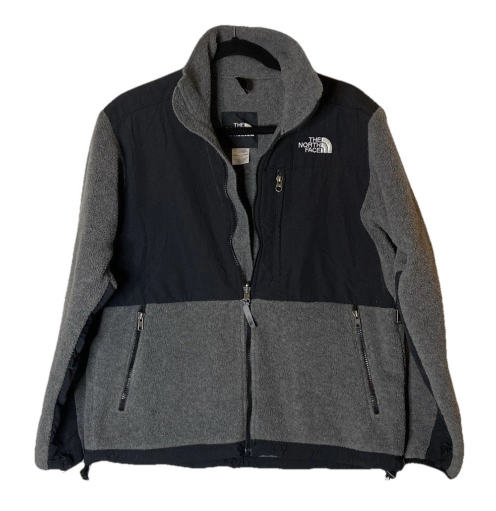 VTG North Face Denali Fleece Jacket Womens M Boxy Pit Zips Y2K Gorpcore Polartec